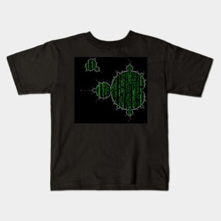 Mandelbrot Set Matrix Kids T-Shirt